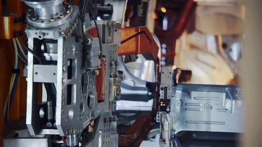 kuka机械臂 汽车生产 自动化工业制造