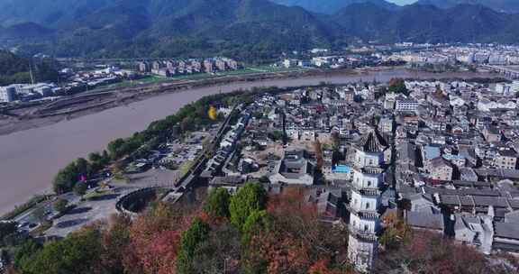 台州临海台州府城巾山塔群