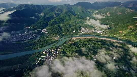 温州永嘉楠溪江狮子岩云海日出