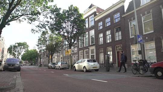 荷兰街道1视频素材模板下载