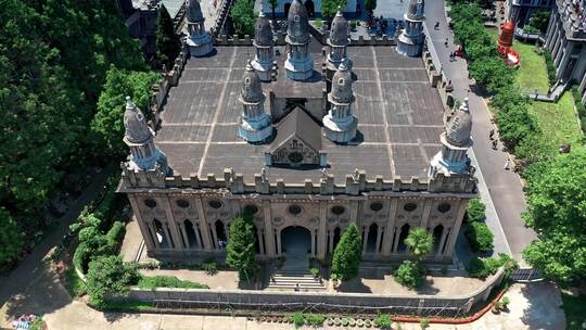 欧式哥特风格佛教寺院武汉古德寺