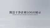 玻璃质感logo展示高清AE视频素材下载