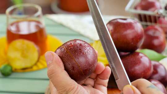 红布林李子 红布李 红布林