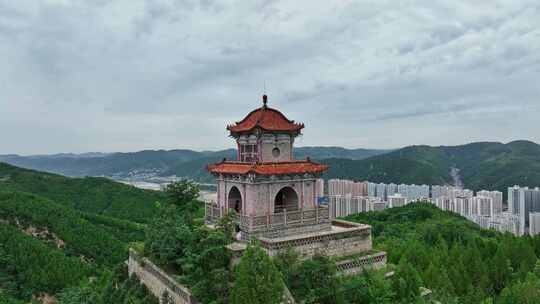 延安清凉山范公祠 太和庙