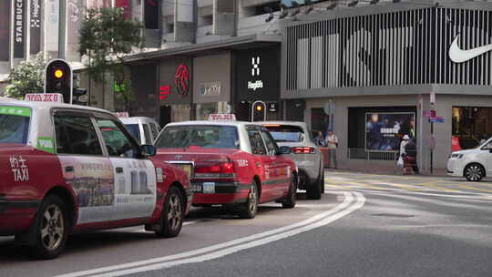 香港街头出租车