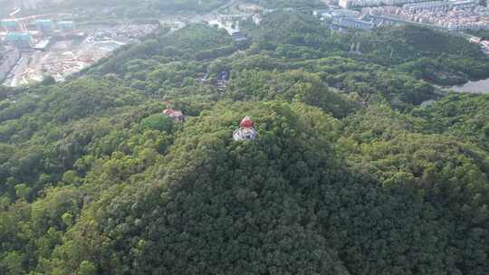 东莞黄旗山航拍