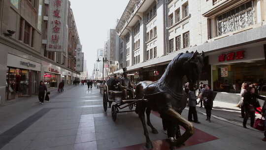 57天津劝业场大铜钱步行街