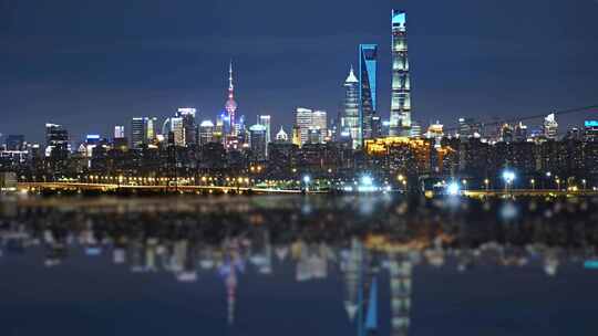 上海夜景 上海夜景延时 城市夜景 城市大景