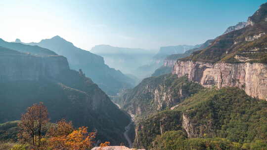 山西省太行山峡谷