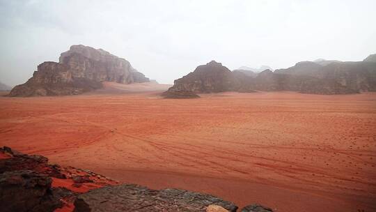 约旦的月亮峡谷火星地貌