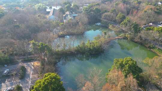 杭州市西湖区西溪湿地美景风景视频素材