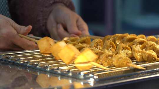 面筋 烤面筋 豆腐 鱼豆腐 美食