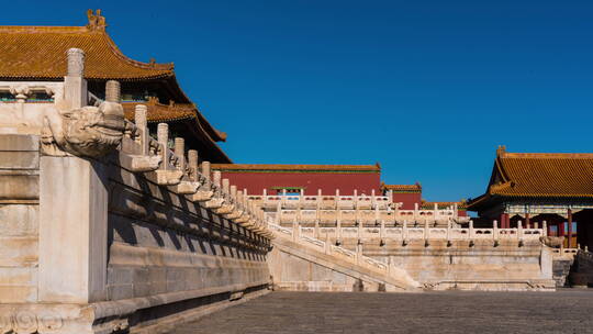 北京 故宫太和殿5-A7RM3 Taihe Palace视频素材模板下载