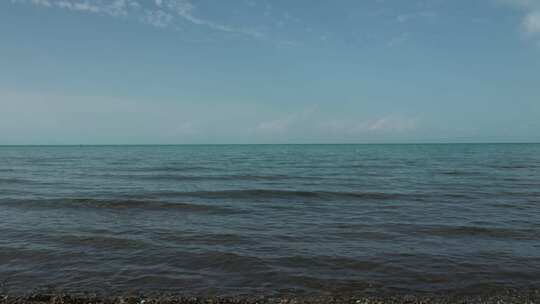 平静青海湖风景/湖泊/风景/湖水