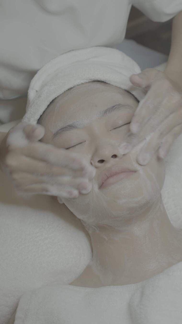 美容院 洁面 美容