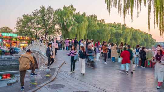 北京旅游景点什刹海风景