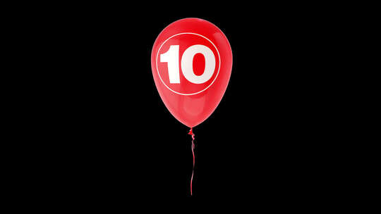 10号气球