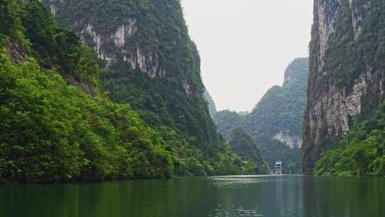 青山绿水江河峡谷大自然风光