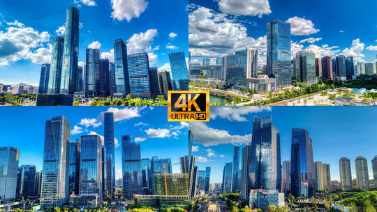 城市延时拍摄，城市延时航拍，城市延时合集