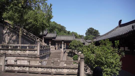 嘉兴柯岩风景区普照寺风景视频