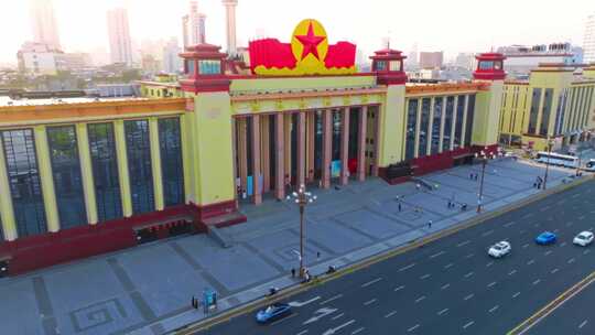 南昌八一广场航拍