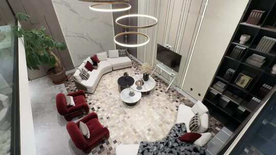 现代风格客厅室内装修