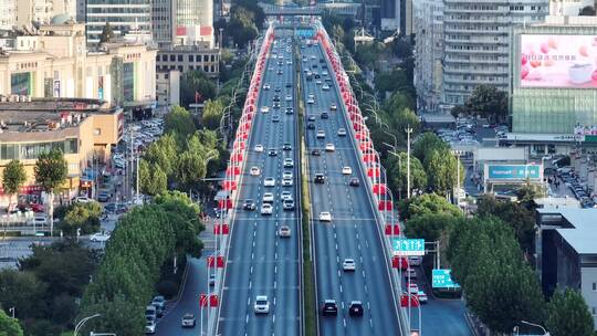 城市车流城市交通视频素材模板下载