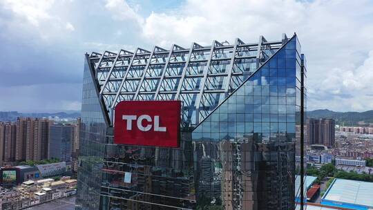 惠州TCL科技大厦航拍