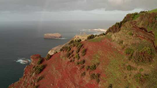 圣米格尔，葡萄牙，岛屿，悬崖