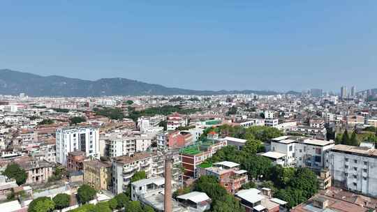 泉州开元寺航拍鲤城区大景泉州东西塔风景