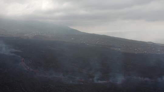 Cumre Vieja，火山，火山脊，岛