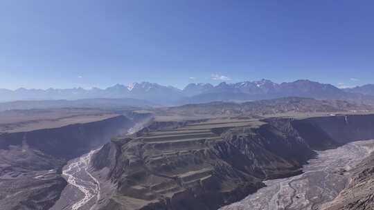 安集海大峡谷航拍