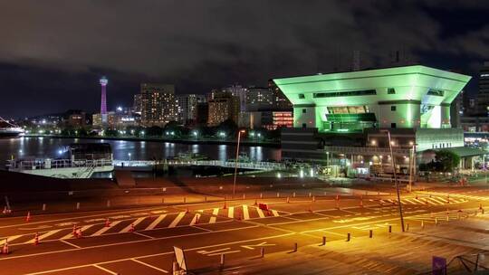 横滨城市夜景