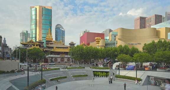 上海静安寺丰盛里静安寺广场