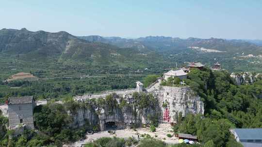 潍坊青州云门山风景区航拍