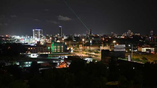 泰国城市夜景