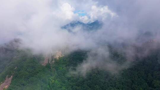 南五台山 钟南山 秦岭 云海 日出 云彩 蓝天