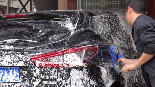 洗车 洗车工 汽车 汽车美容