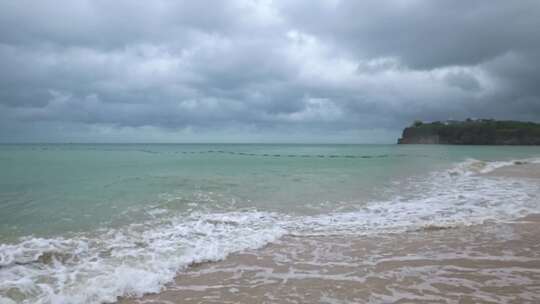 广西北海涠洲岛大海南岸鳄鱼山旅游旅行