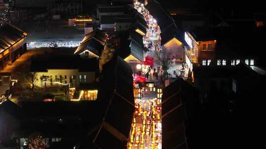 安徽淮北濉溪古城  石板街夜景