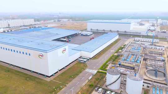 伊利工厂鸟瞰全景