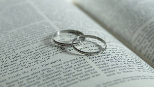 圣经上的结婚戒指