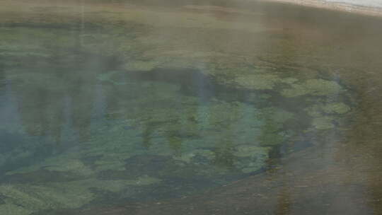 黄石国家公园的深渊池