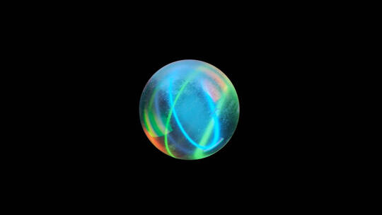 水晶球玻璃球循环通道