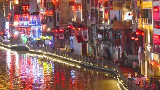 贵州镇远古城夜景实拍合集