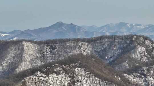 宽甸青山沟连绵山脉航拍