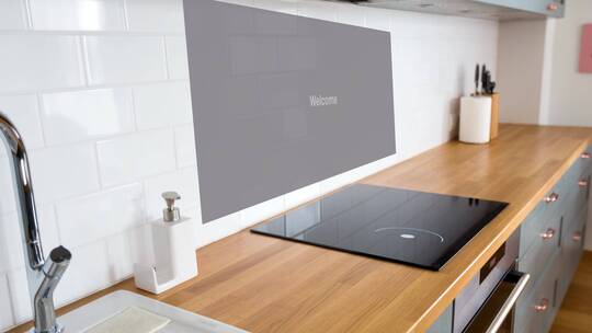 智能家居厨房视频素材模板下载
