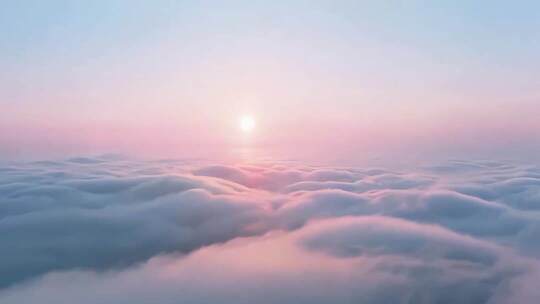 云海日出壮丽自然景观合集