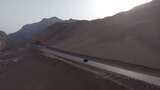新疆穿越 越野车行驶 坦克300 自驾西北地貌高清在线视频素材下载