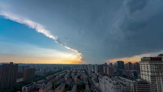中国城市气象风暴天气暴雨灾害